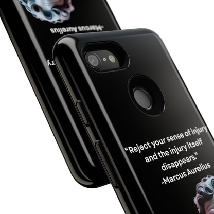 “Strength Within” – Marcus Aurelius Quote Tough Phone Case