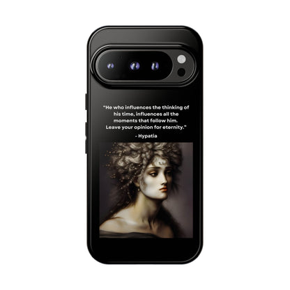 “Leave Your Mark” – Hypatia Quote Tough Phone Case