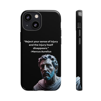“Strength Within” – Marcus Aurelius Quote Tough Phone Case