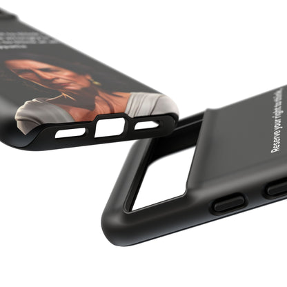 “Think Boldly” – Hypatia Quote Tough Phone Case