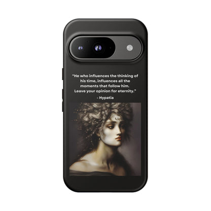 “Leave Your Mark” – Hypatia Quote Tough Phone Case