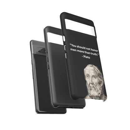Plato Quote Tough Phone Case