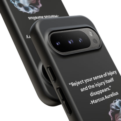 “Strength Within” – Marcus Aurelius Quote Tough Phone Case