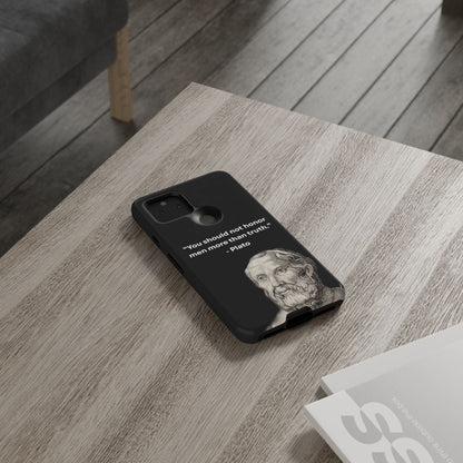 Plato Quote Tough Phone Case