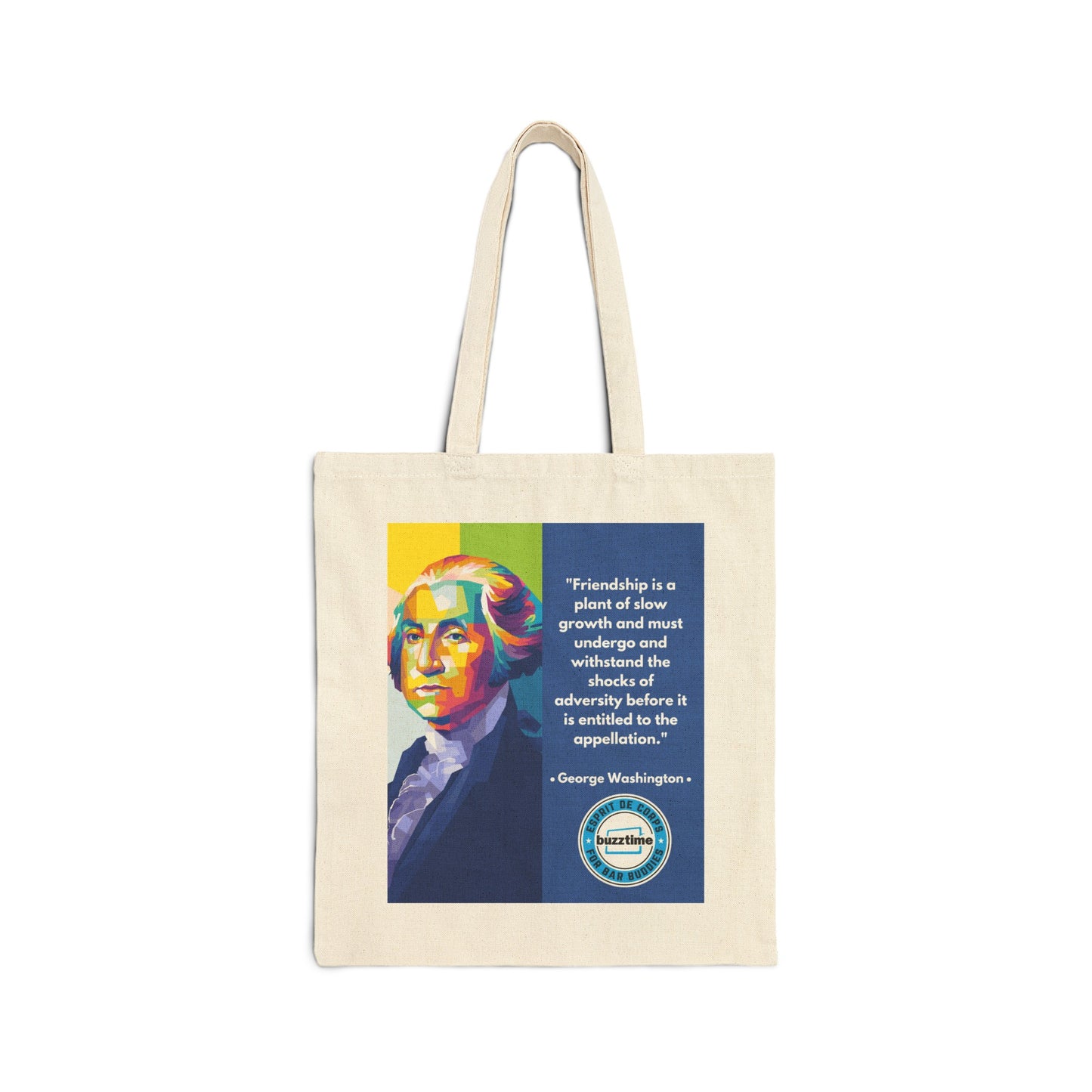 George Washington Quote Tote Bag