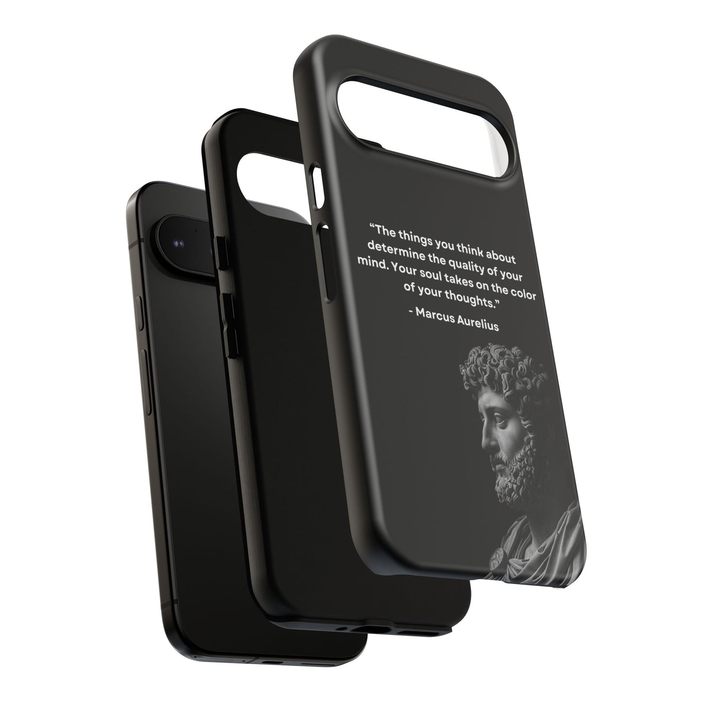“Color of Thought” – Marcus Aurelius Quote Tough Phone Case