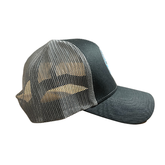 OG Buzztime Mesh Trucker - Black/Charcoal