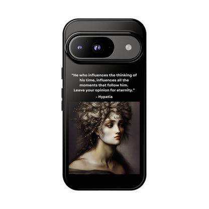“Leave Your Mark” – Hypatia Quote Tough Phone Case