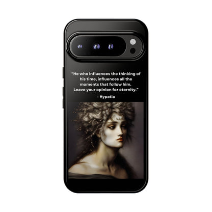“Leave Your Mark” – Hypatia Quote Tough Phone Case
