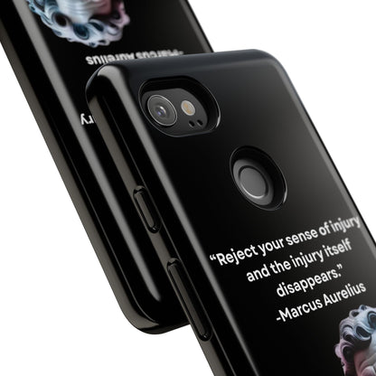 “Strength Within” – Marcus Aurelius Quote Tough Phone Case
