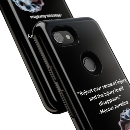 “Strength Within” – Marcus Aurelius Quote Tough Phone Case