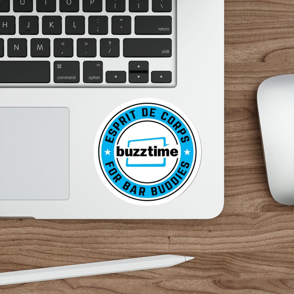 Buzztime Bar Buddies Logo Sticker