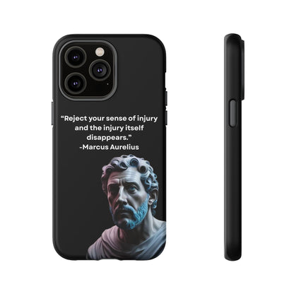 “Strength Within” – Marcus Aurelius Quote Tough Phone Case
