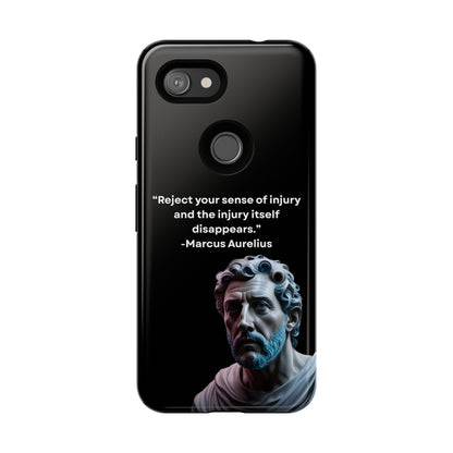 “Strength Within” – Marcus Aurelius Quote Tough Phone Case