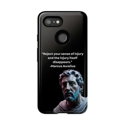 “Strength Within” – Marcus Aurelius Quote Tough Phone Case