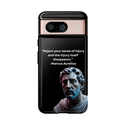 “Strength Within” – Marcus Aurelius Quote Tough Phone Case