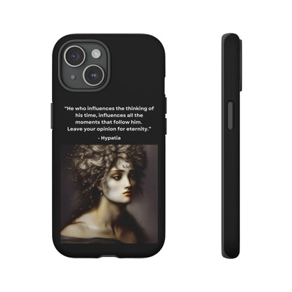 “Leave Your Mark” – Hypatia Quote Tough Phone Case