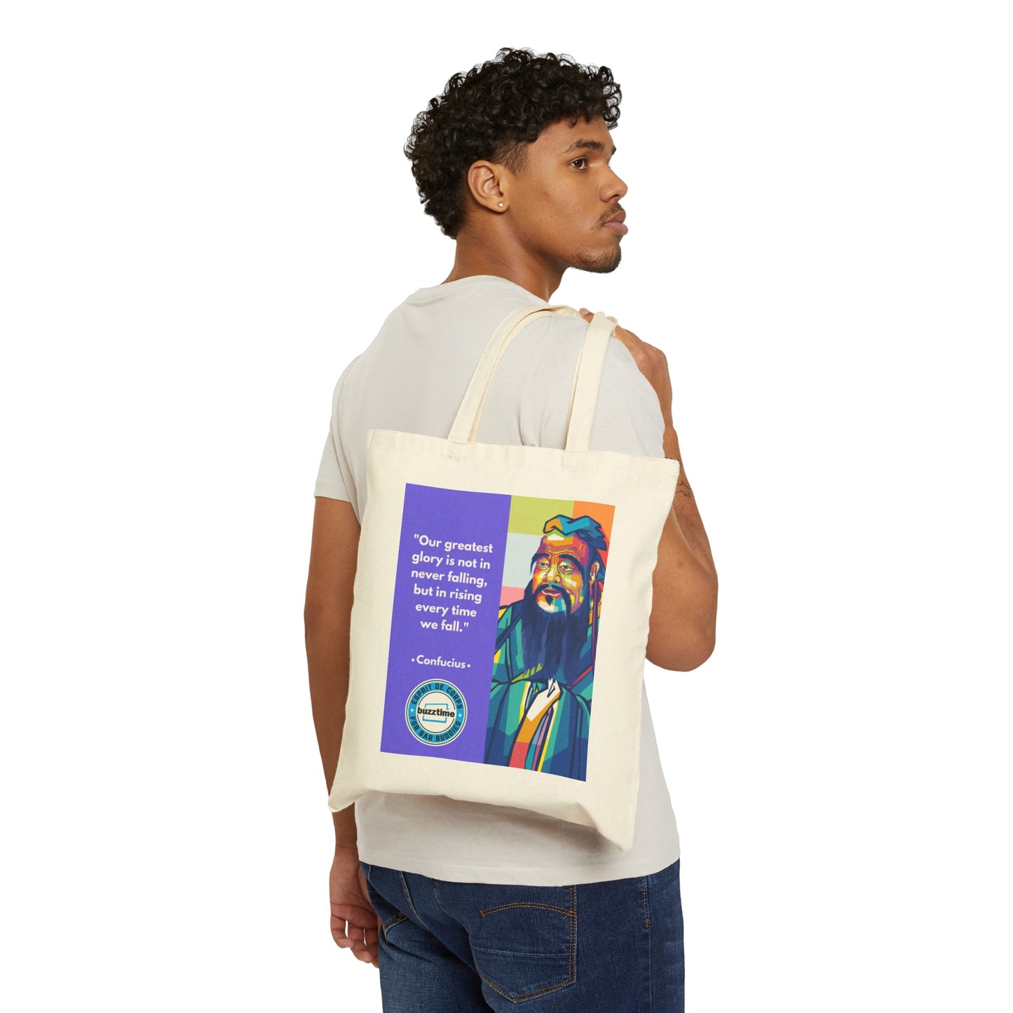 Confucius Quote Tote Bag