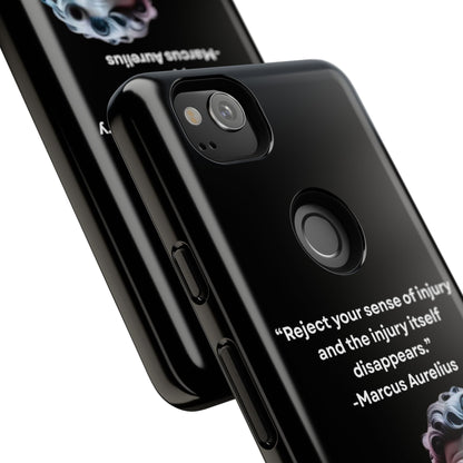 “Strength Within” – Marcus Aurelius Quote Tough Phone Case
