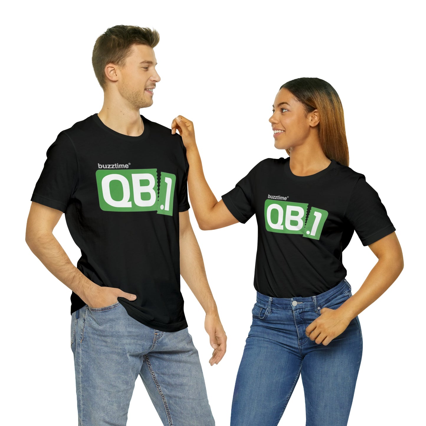 Buzztime QB1 Black T-Shirt