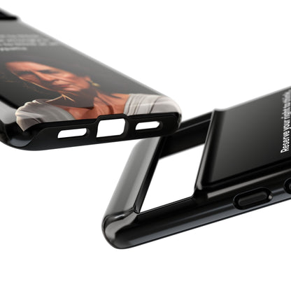 “Think Boldly” – Hypatia Quote Tough Phone Case
