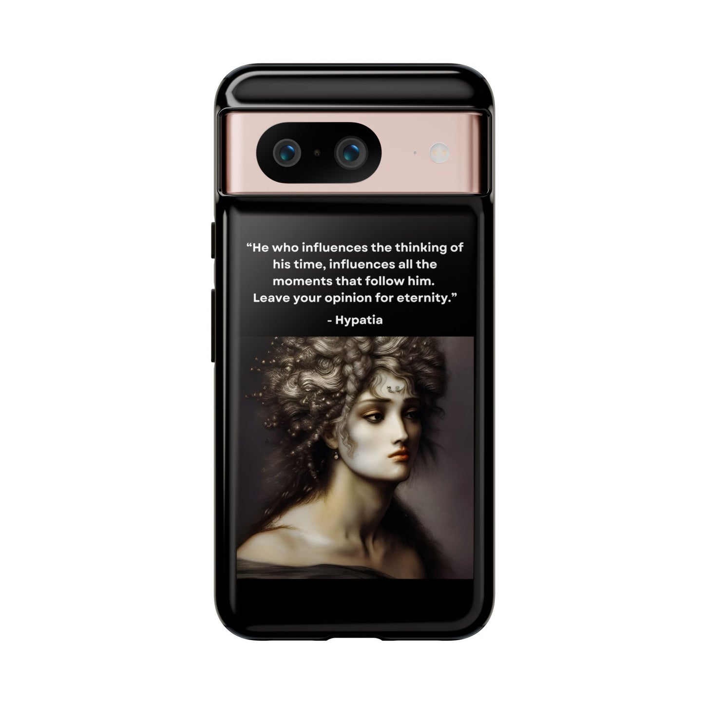 “Leave Your Mark” – Hypatia Quote Tough Phone Case