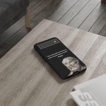Plato Quote Tough Phone Case