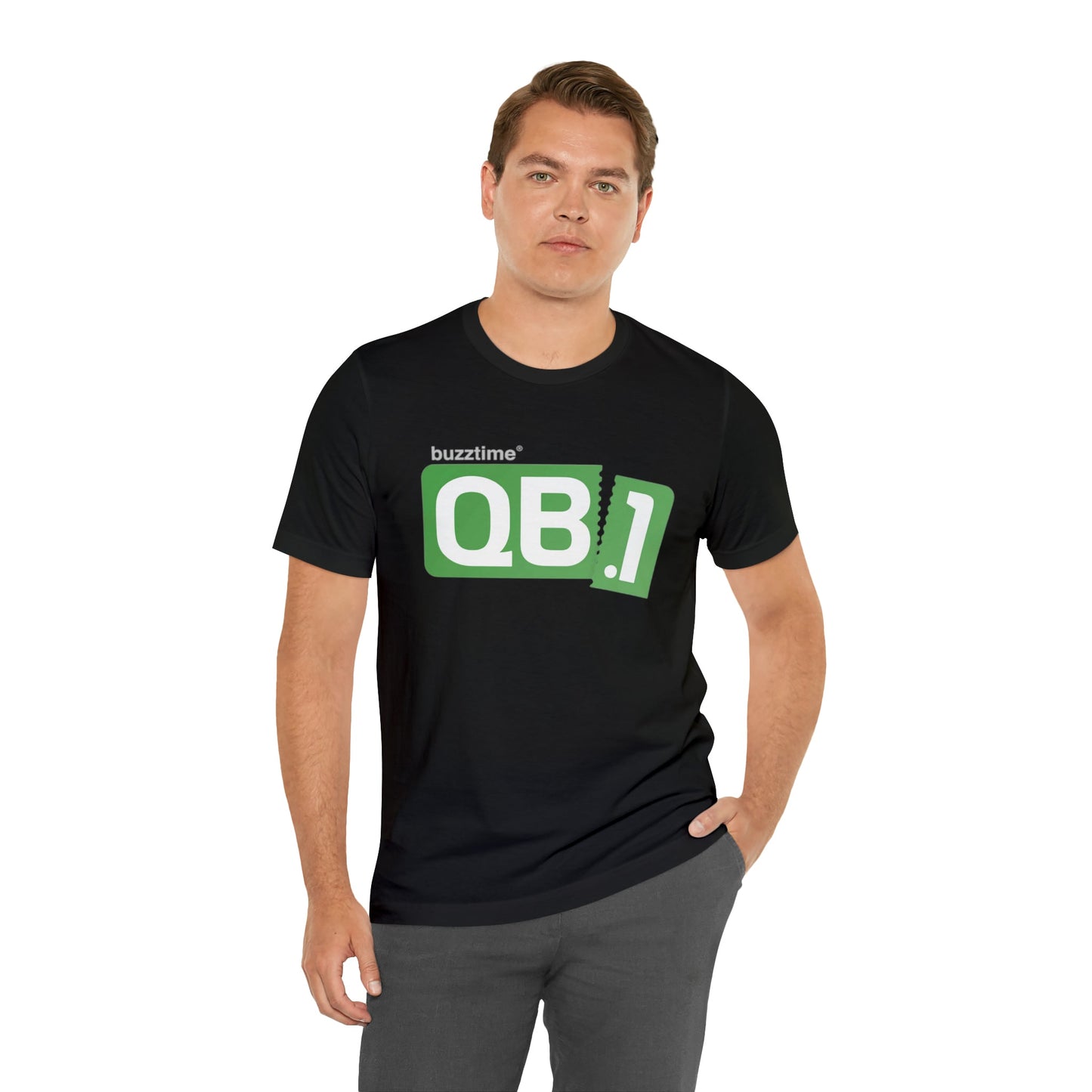 Buzztime QB1 Black T-Shirt