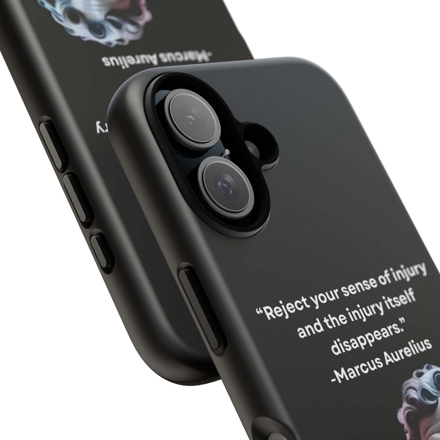 “Strength Within” – Marcus Aurelius Quote Tough Phone Case