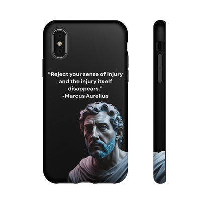 “Strength Within” – Marcus Aurelius Quote Tough Phone Case