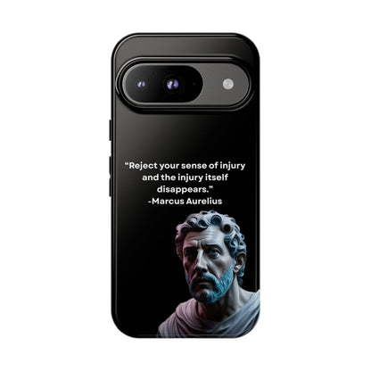 “Strength Within” – Marcus Aurelius Quote Tough Phone Case