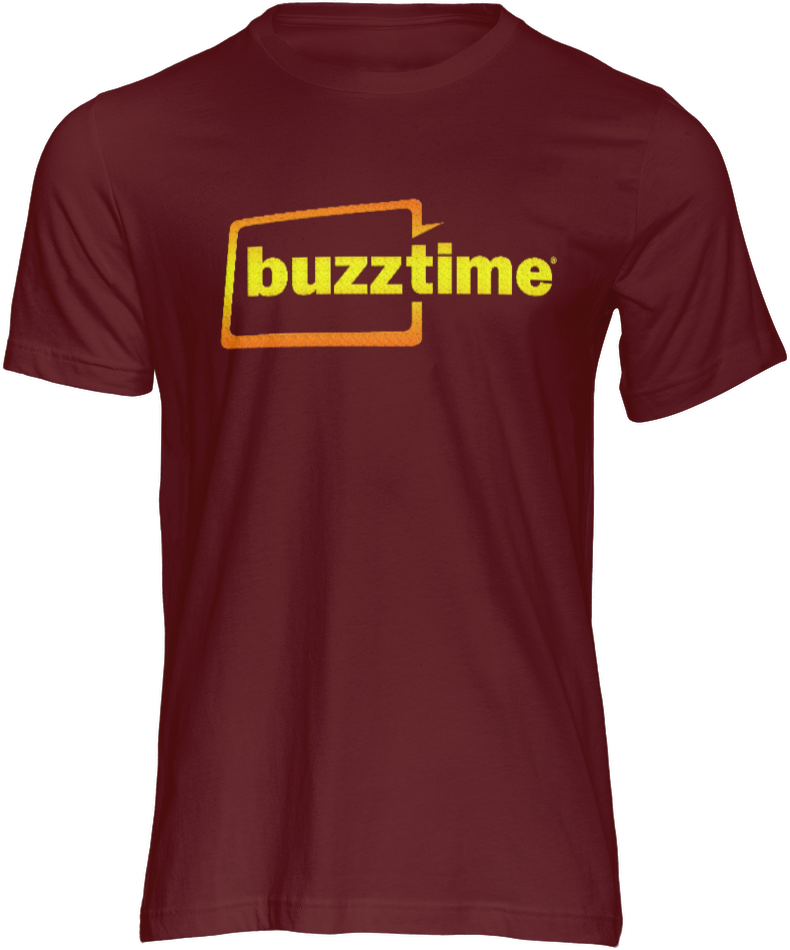OG Buzztime Maroon T-Shirt